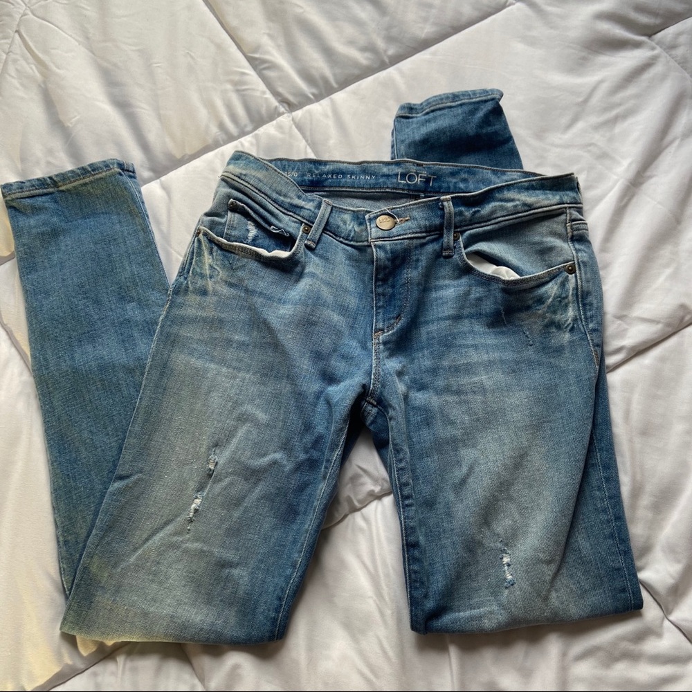 Anna Taylor LOFT Relaxed Skinny
